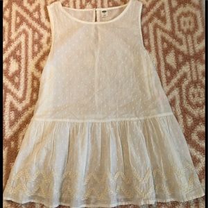White Peplum Top BRAND NEW